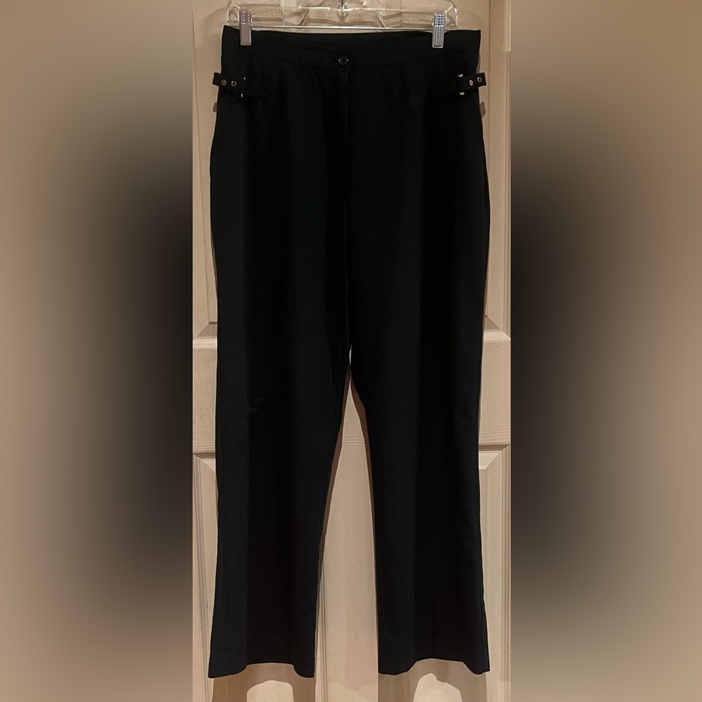 Women’s Classic Black Dress Pants, Size 8 Petite